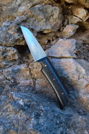 Couteau d'office en chêne des marais