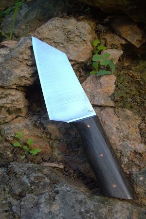 Couteau de cuisine en Chêne des marais
